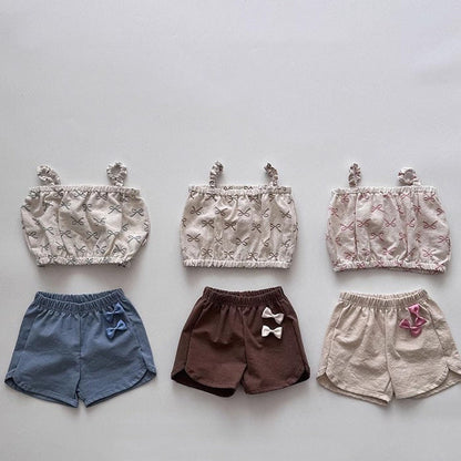 MyKids-USA® Baby Kids Unisex Casual Thin Solid Color Versatile Basic Shorts