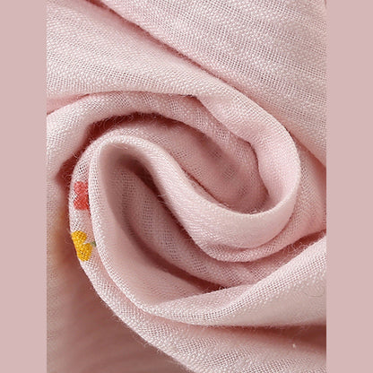 MyKids-USA® Baby Kids Girls Sleeveless Floral Print Round Neck Pink Dress