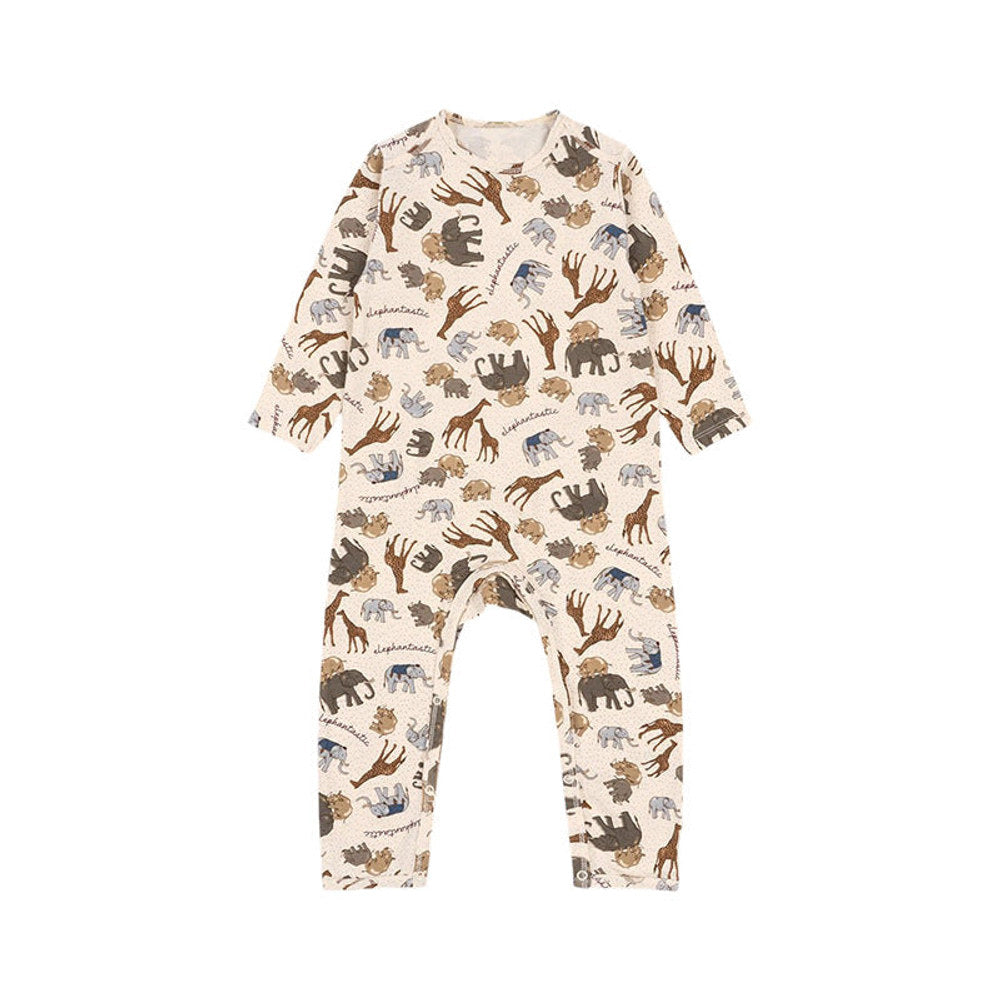 MyKids-USA® Baby Unisex Long Sleeves Crew Neck Rompers