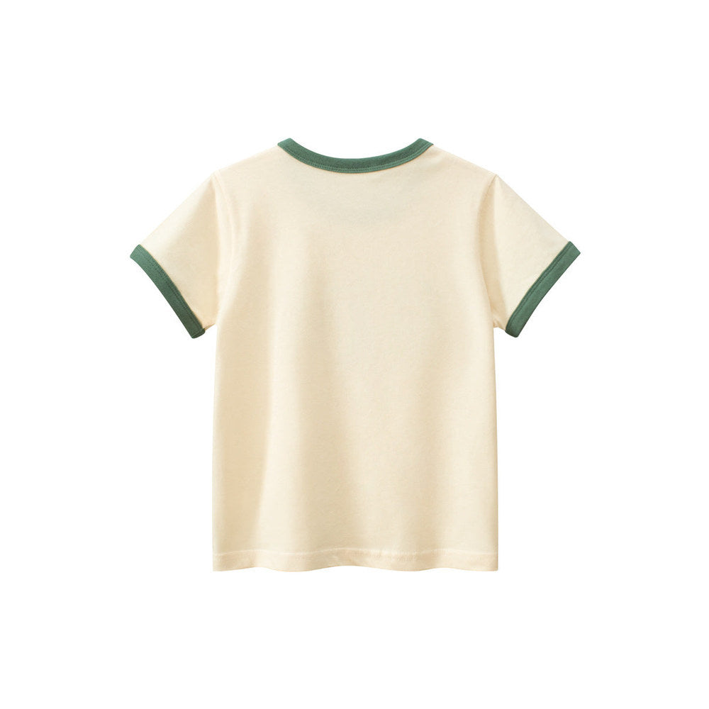 MyKids-USA® Boys’ Letters Print T-Shirt In European And American Style