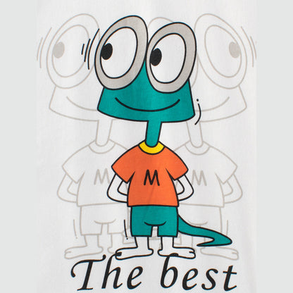 MyKids-USA® Boys’ Cartoon Animals Pattern T-Shirt In European And American Style