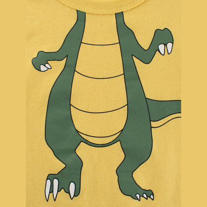 MyKids-USA® Boys’ Cartoon Dragon Pattern T-Shirt In European And American Style