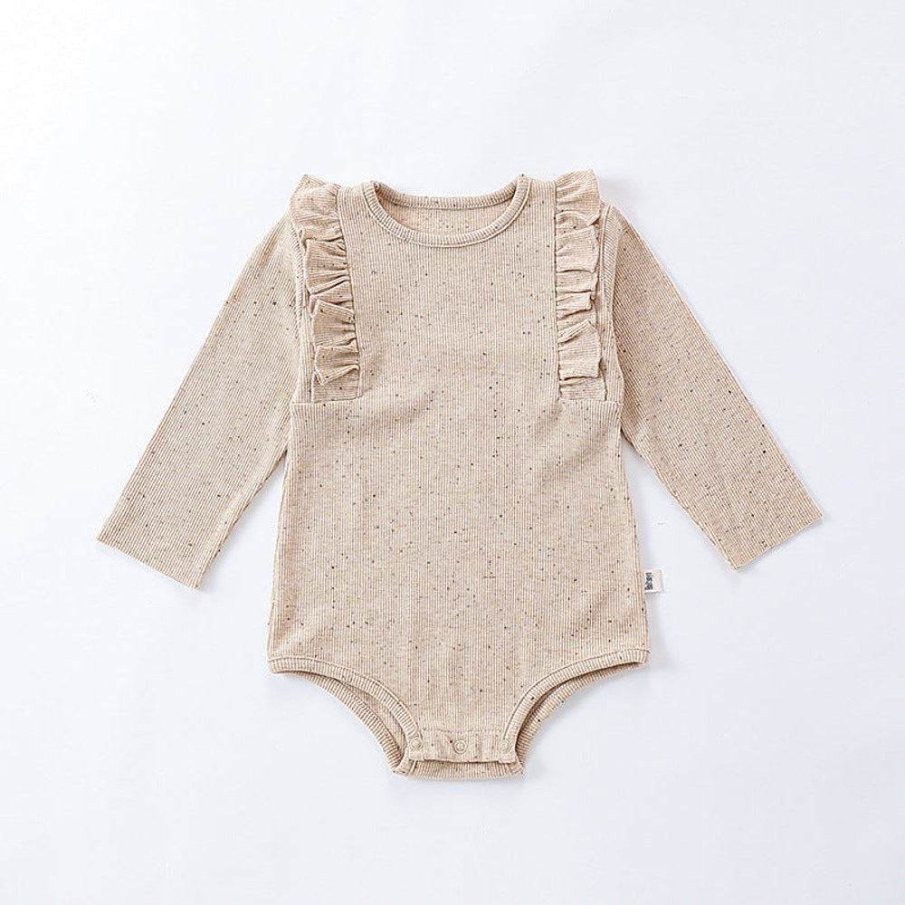 MyKids-USA® Baby Unisex Tiny Dots Pattern Long Sleeves bodysuit and Rompers