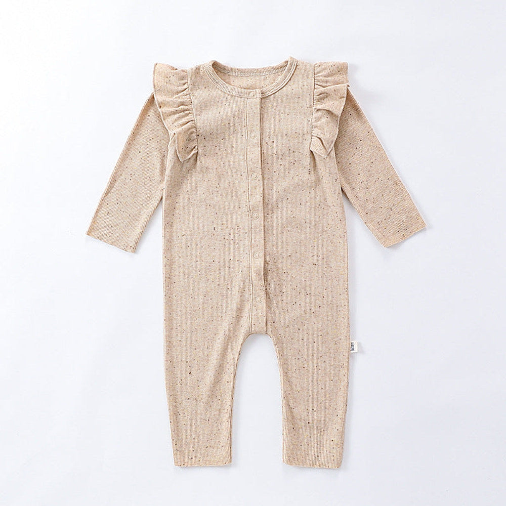MyKids-USA® Baby Unisex Tiny Dots Pattern Long Sleeves bodysuit and Rompers