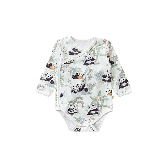 MyKids-USA® Baby Unisex Cartoon Animals Pattern bodysuit with Hat