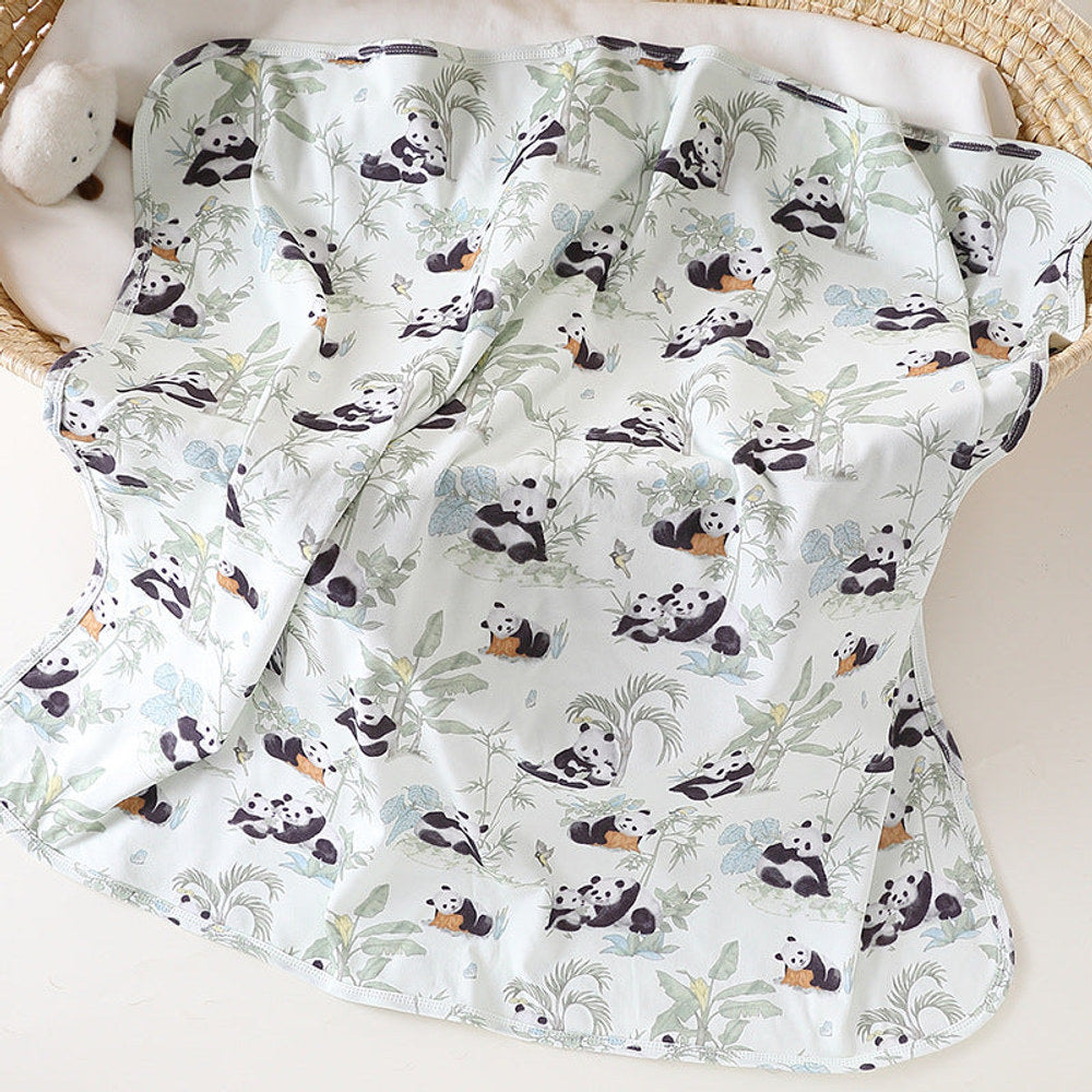 MyKids-USA® Baby Blanket with Cartoon Design: Pure Cotton Collection