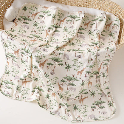 MyKids-USA® Baby Blanket with Cartoon Design: Pure Cotton Collection