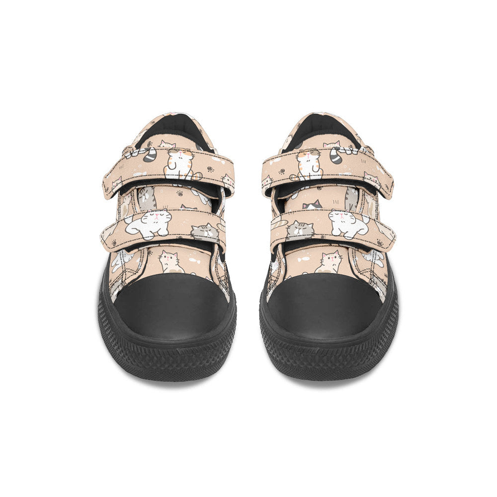MyKids-USA® Kids Shoes Low Tops Cats