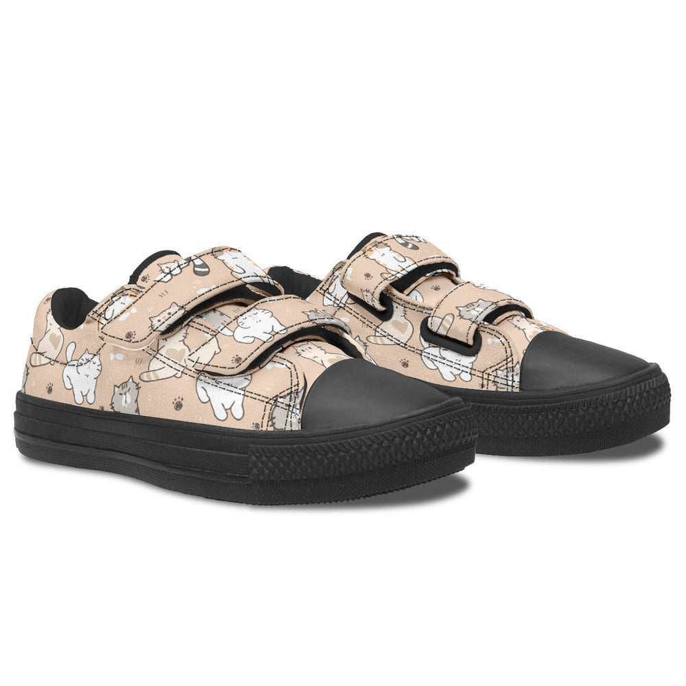 MyKids-USA® Kids Shoes Low Tops Cats