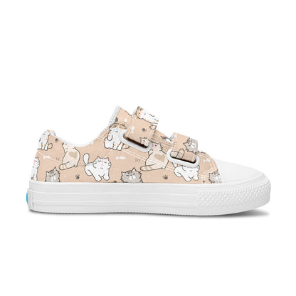 MyKids-USA® Kids Shoes Low Tops Cats
