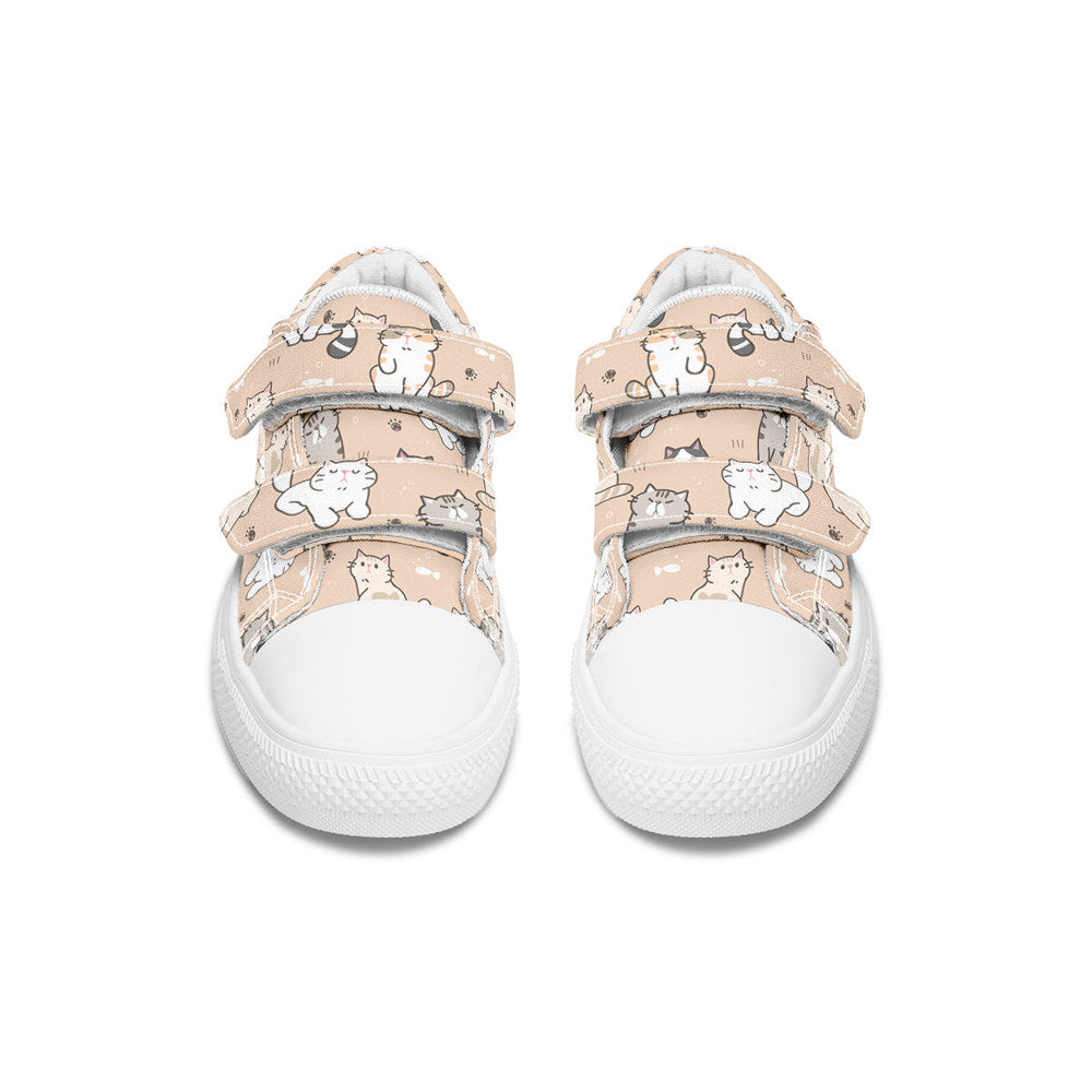 MyKids-USA® Kids Shoes Low Tops Cats