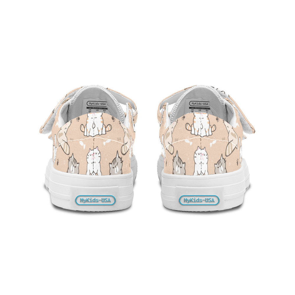 MyKids-USA® Kids Shoes Low Tops Cats