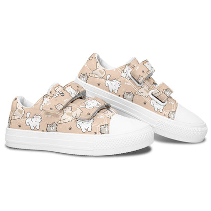 MyKids-USA® Kids Shoes Low Tops Cats