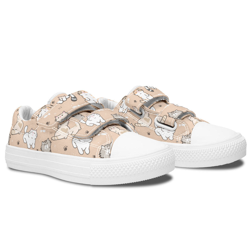 MyKids-USA® Kids Shoes Low Tops Cats