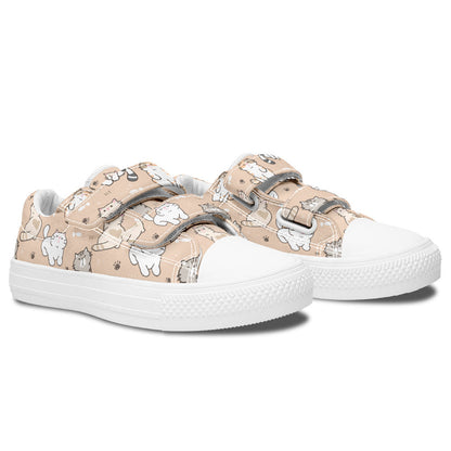 MyKids-USA® Kids Shoes Low Tops Cats