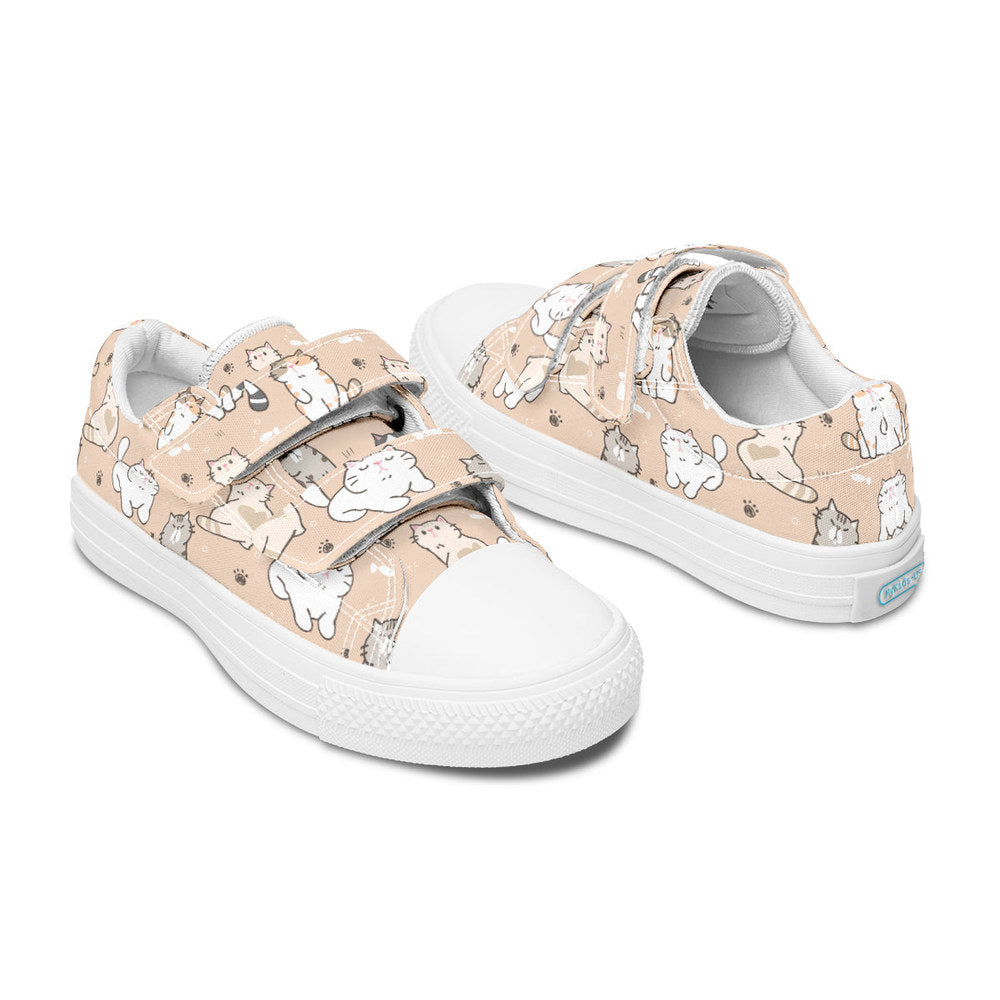 MyKids-USA® Kids Shoes Low Tops Cats