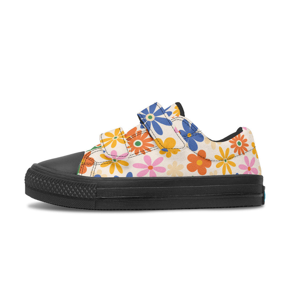 MyKids-USA® Kids Shoes Low Tops Colorful Flowers