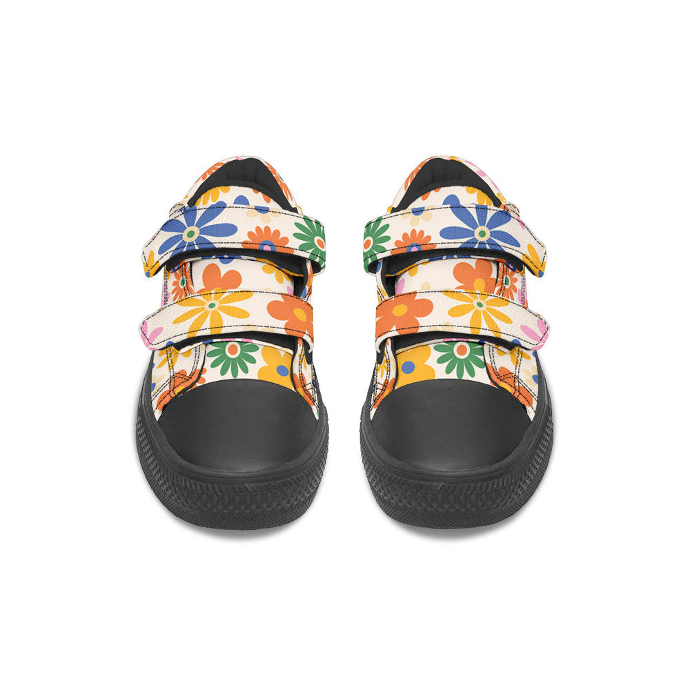 MyKids-USA® Kids Shoes Low Tops Colorful Flowers