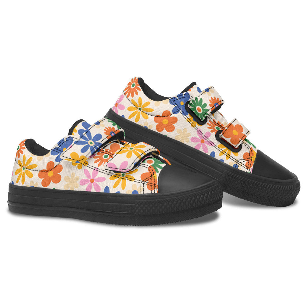 MyKids-USA® Kids Shoes Low Tops Colorful Flowers