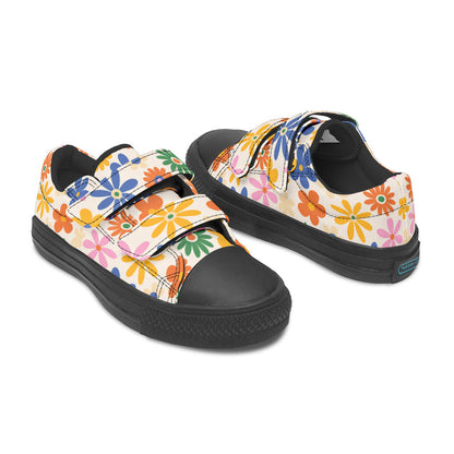MyKids-USA® Kids Shoes Low Tops Colorful Flowers
