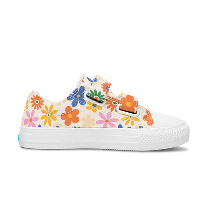 MyKids-USA® Kids Shoes Low Tops Colorful Flowers