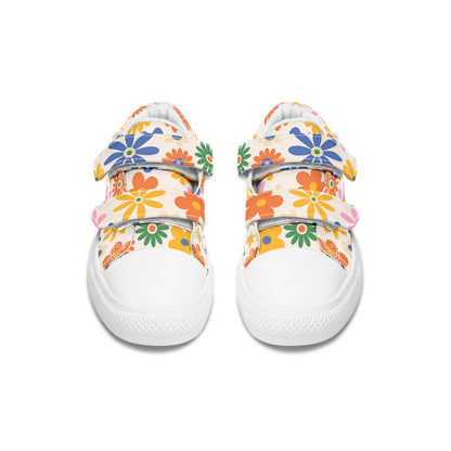 MyKids-USA® Kids Shoes Low Tops Colorful Flowers