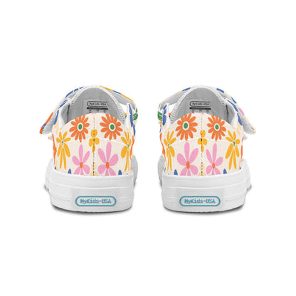 MyKids-USA® Kids Shoes Low Tops Colorful Flowers
