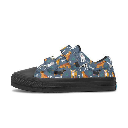MyKids-USA® Kids Shoes Low Tops Cute Dogs