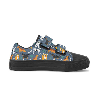 MyKids-USA® Kids Shoes Low Tops Cute Dogs