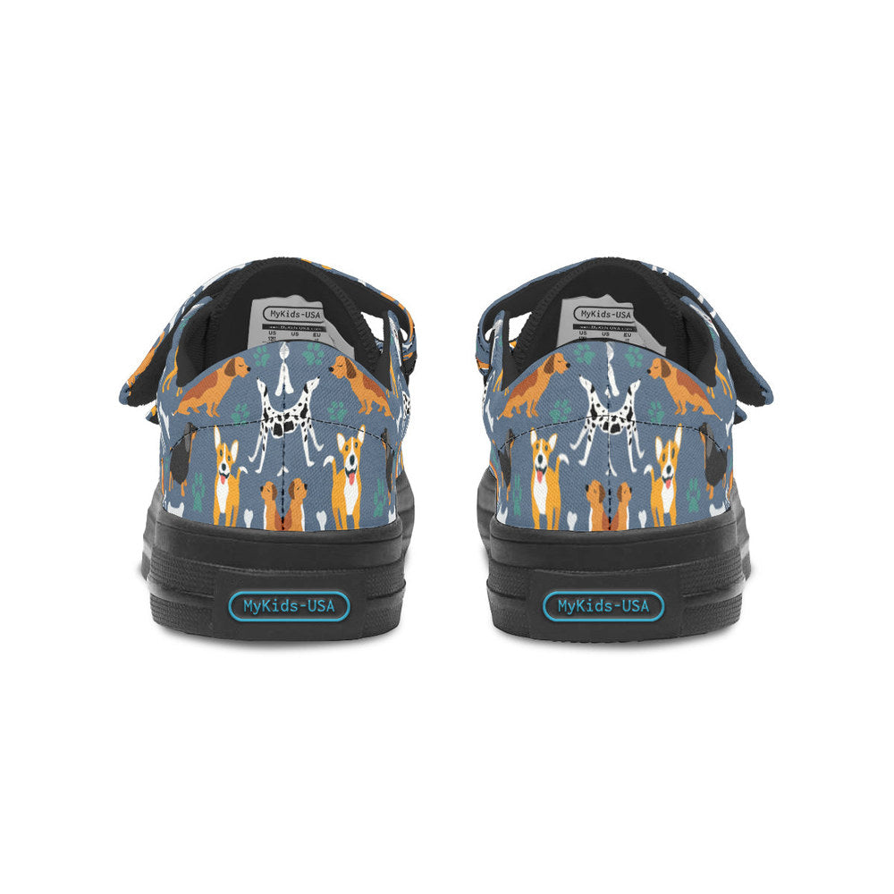 MyKids-USA® Kids Shoes Low Tops Cute Dogs