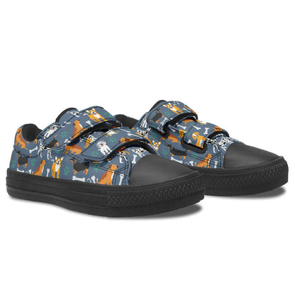 MyKids-USA® Kids Shoes Low Tops Cute Dogs