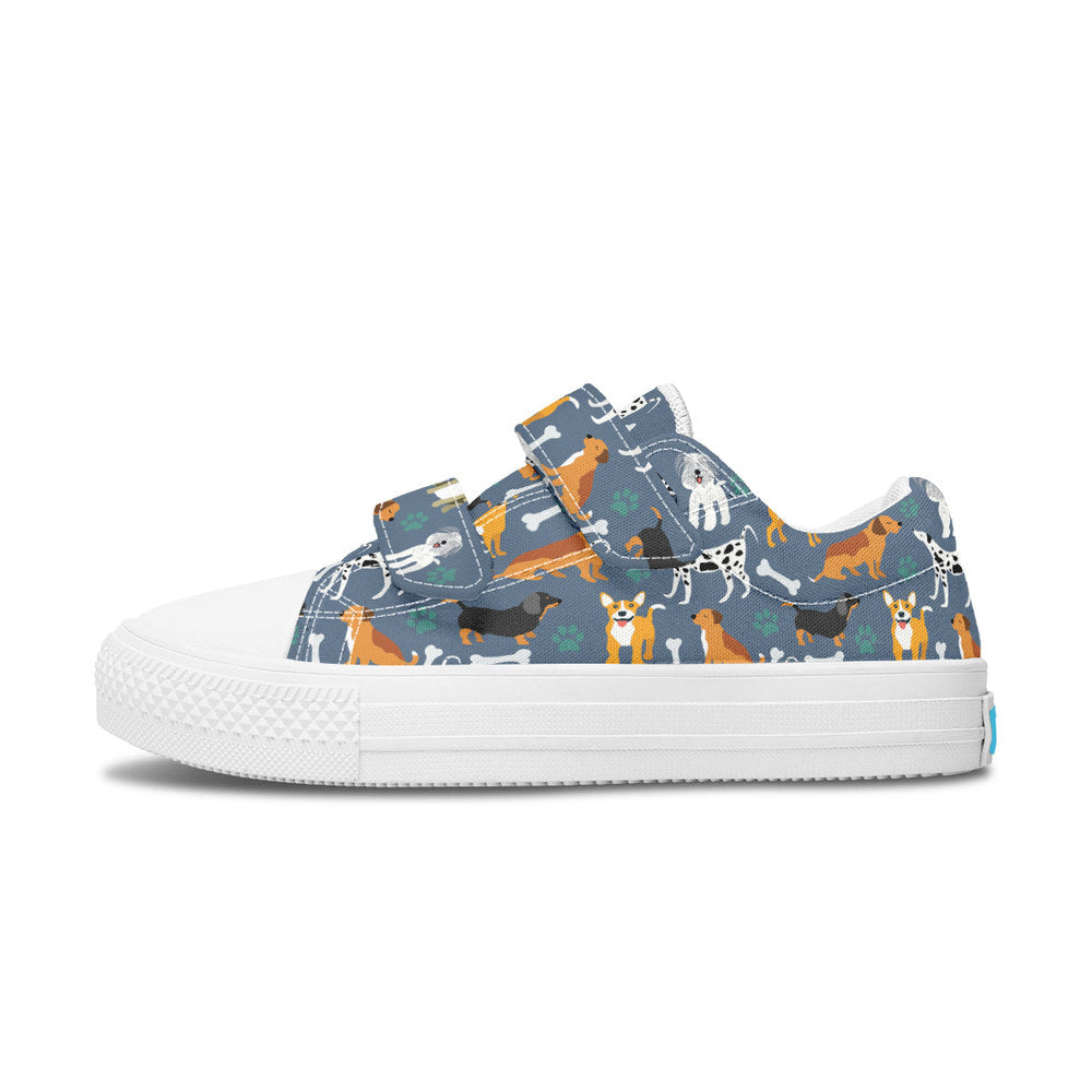 MyKids-USA® Kids Shoes Low Tops Cute Dogs