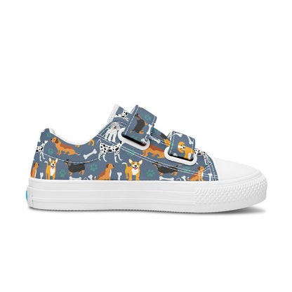 MyKids-USA® Kids Shoes Low Tops Cute Dogs