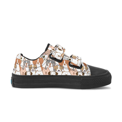 MyKids-USA® Kids Shoes Low Tops Dogs