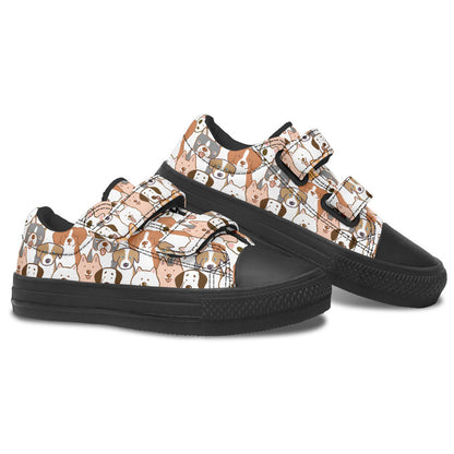 MyKids-USA® Kids Shoes Low Tops Dogs