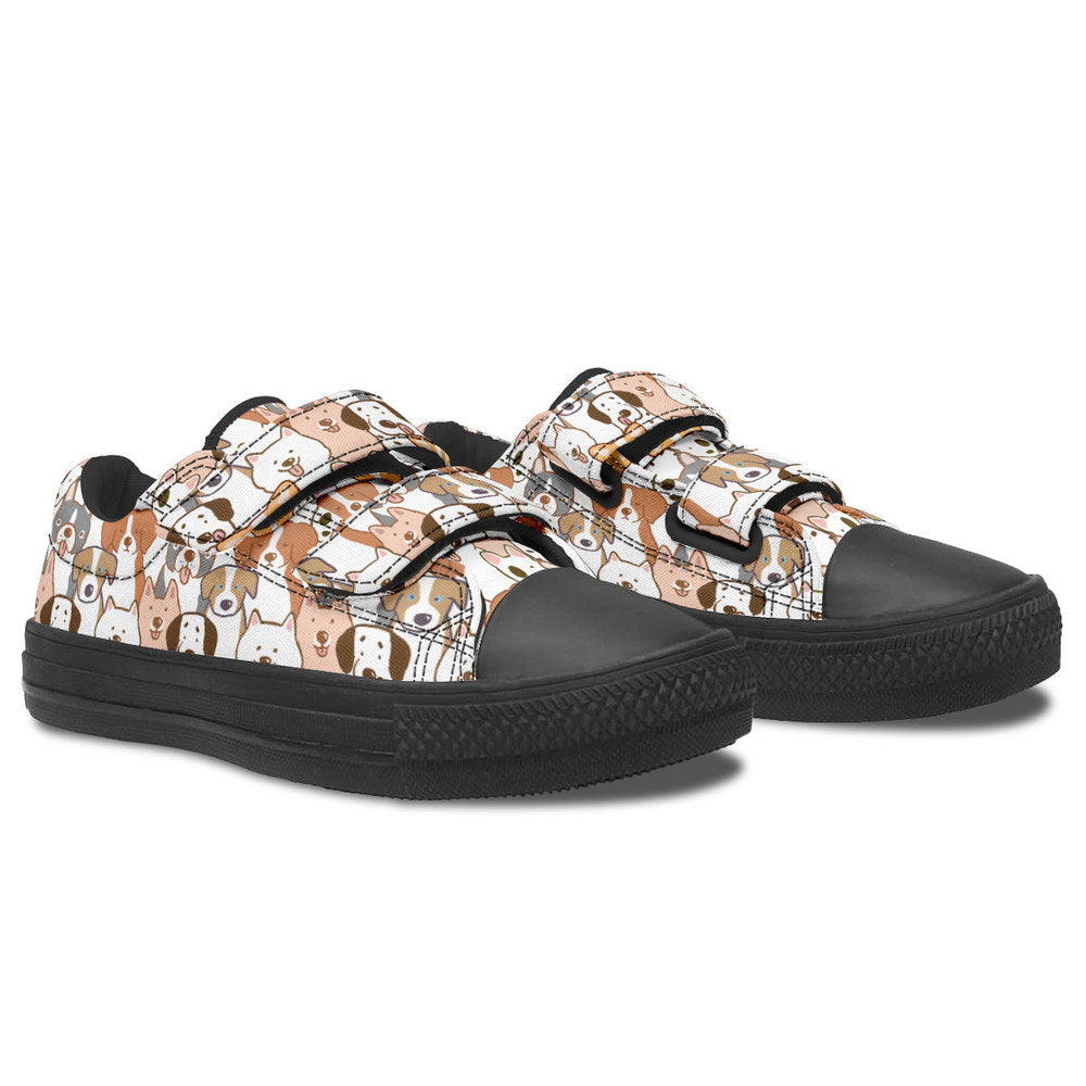 MyKids-USA® Kids Shoes Low Tops Dogs