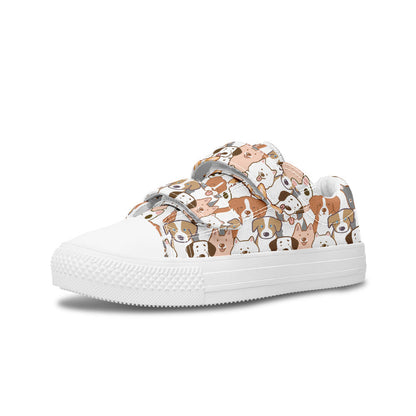 MyKids-USA® Kids Shoes Low Tops Dogs