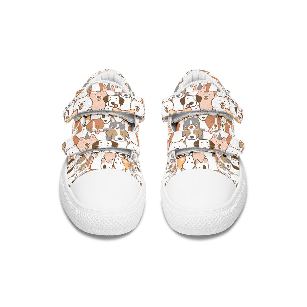 MyKids-USA® Kids Shoes Low Tops Dogs