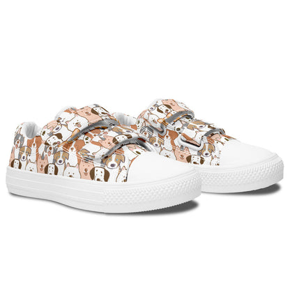 MyKids-USA® Kids Shoes Low Tops Dogs