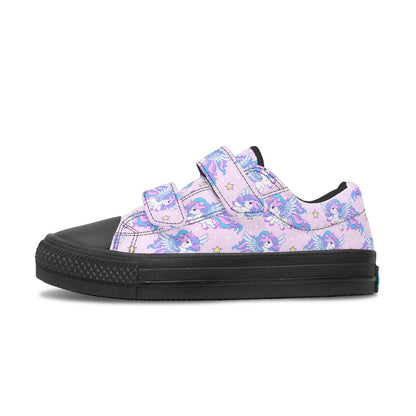 MyKids-USA® Kids Shoes Low Tops Flying Unicorn