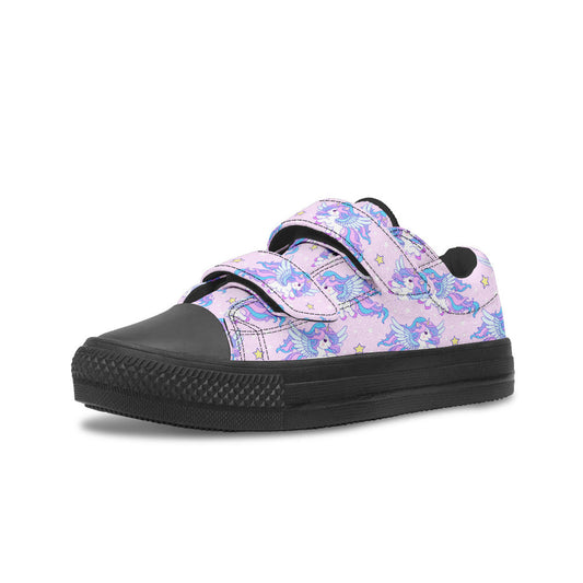 MyKids-USA® Kids Shoes Low Tops Flying Unicorn