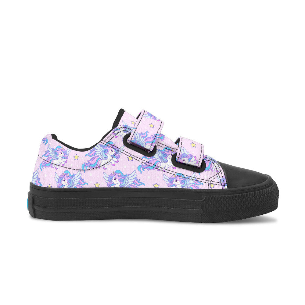 MyKids-USA® Kids Shoes Low Tops Flying Unicorn