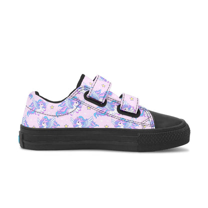 MyKids-USA® Kids Shoes Low Tops Flying Unicorn