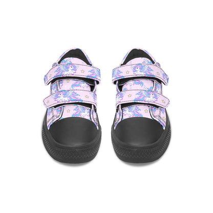 MyKids-USA® Kids Shoes Low Tops Flying Unicorn