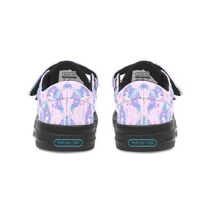 MyKids-USA® Kids Shoes Low Tops Flying Unicorn