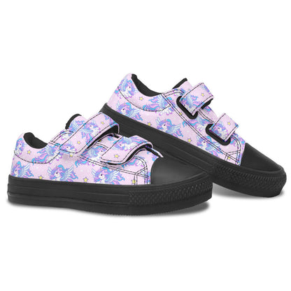 MyKids-USA® Kids Shoes Low Tops Flying Unicorn