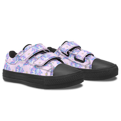 MyKids-USA® Kids Shoes Low Tops Flying Unicorn