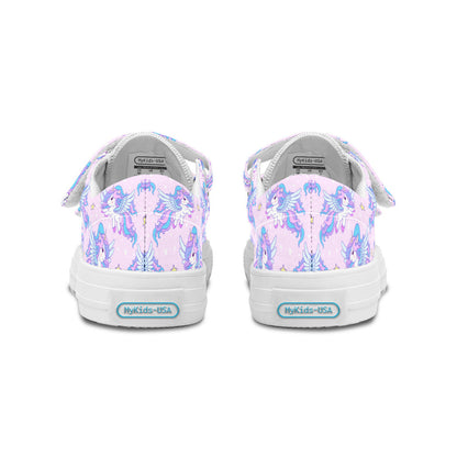 MyKids-USA® Kids Shoes Low Tops Flying Unicorn