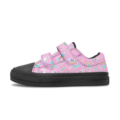 MyKids-USA® Kids Shoes Low Tops Mermaid And Unicorns