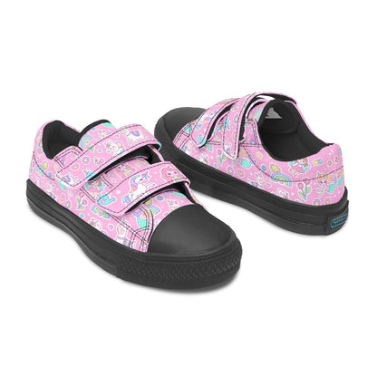 MyKids-USA® Kids Shoes Low Tops Mermaid And Unicorns